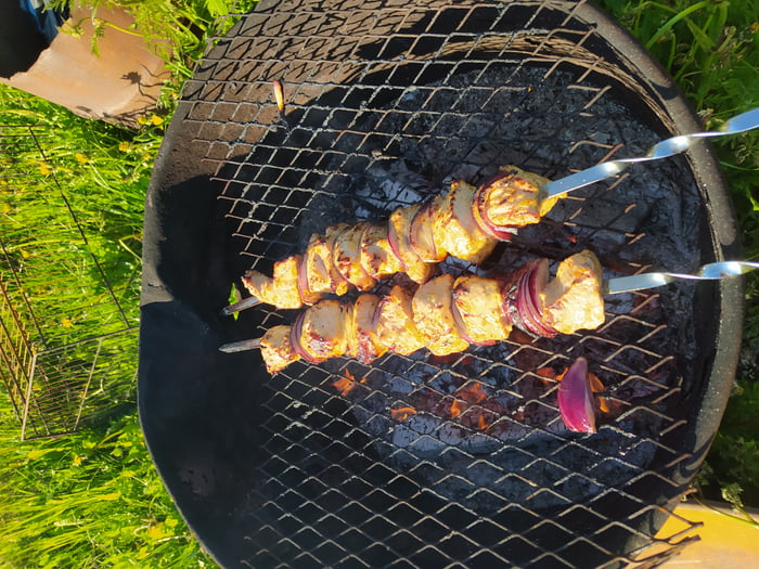 When you need to BBQ, everything is viable. Greetings from Finland ...