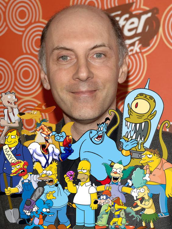 Simpson actor. Дэн Кастелланета. Дэн Кастелланета симпсоны. Дэн Кастелланета в молодости. Дэн Кастелланета назад в будущее.