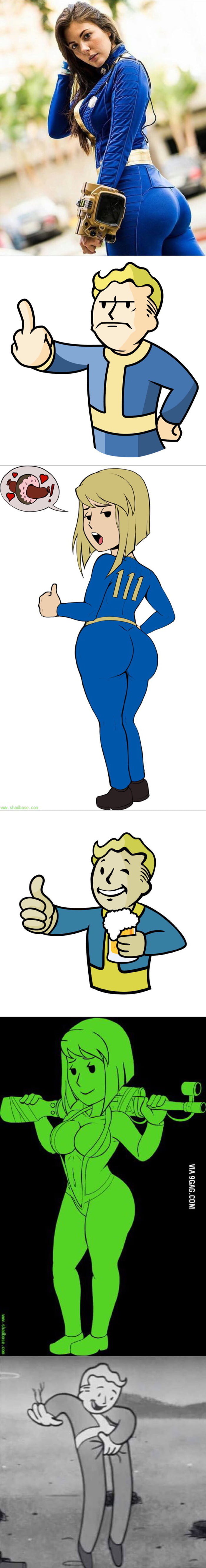 The real reason some of us play fallout - 9GAG
