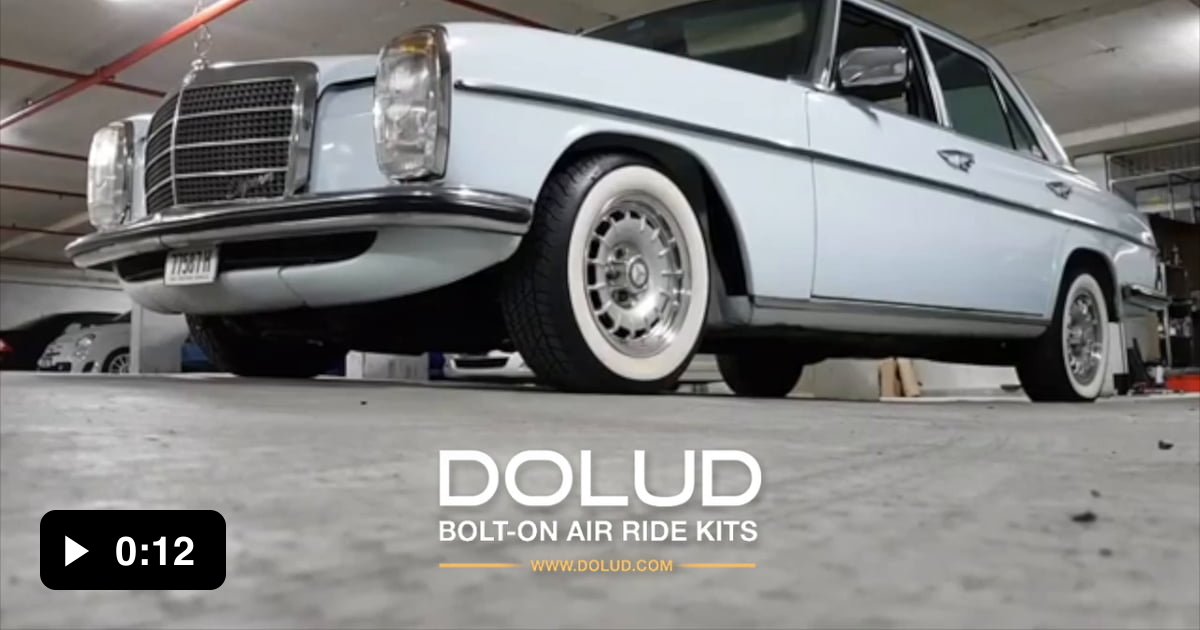 Mercedes W114 Air Suspension 9GAG