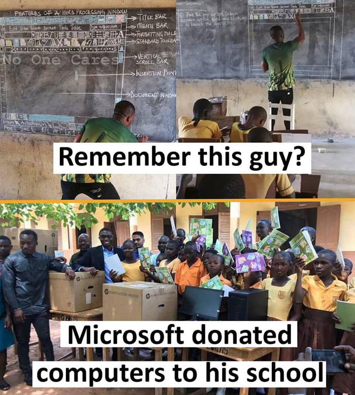 Microsoft can be nice - 9GAG