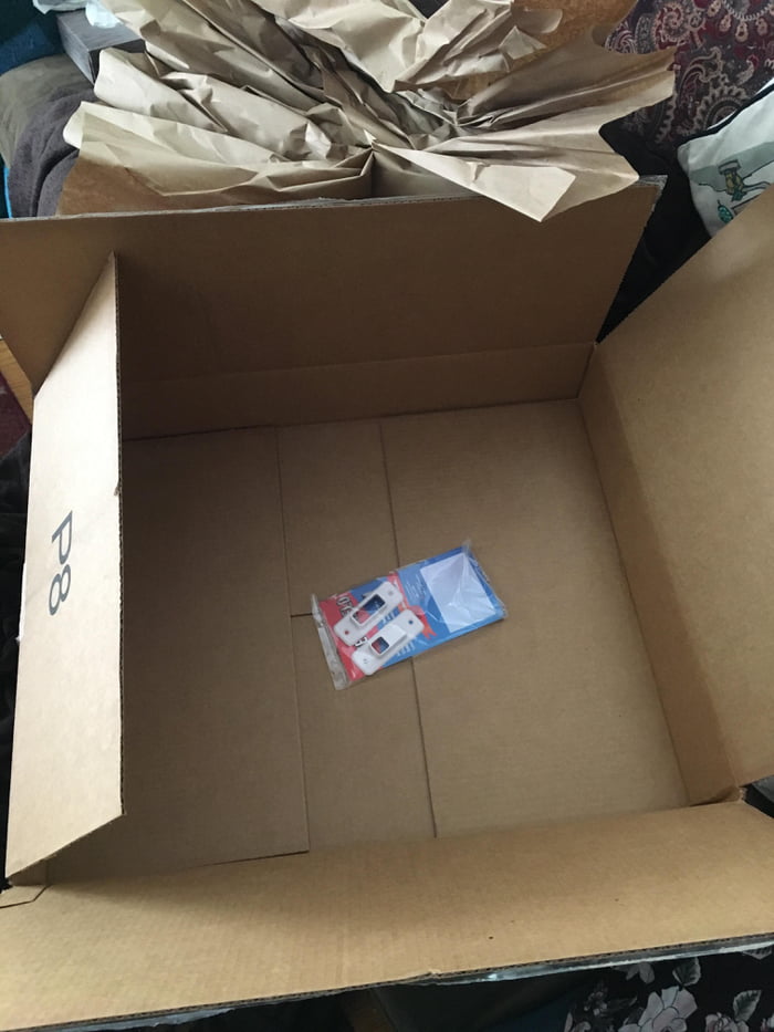 The box Amazon used to send these wall socket covers 9GAG