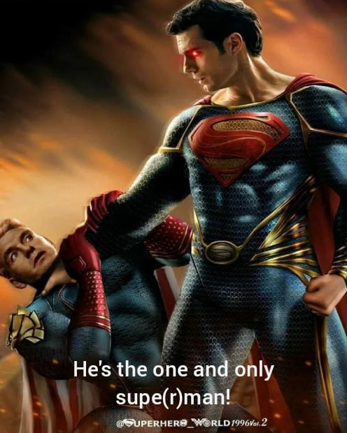 Superman Vs Homelander 9gag