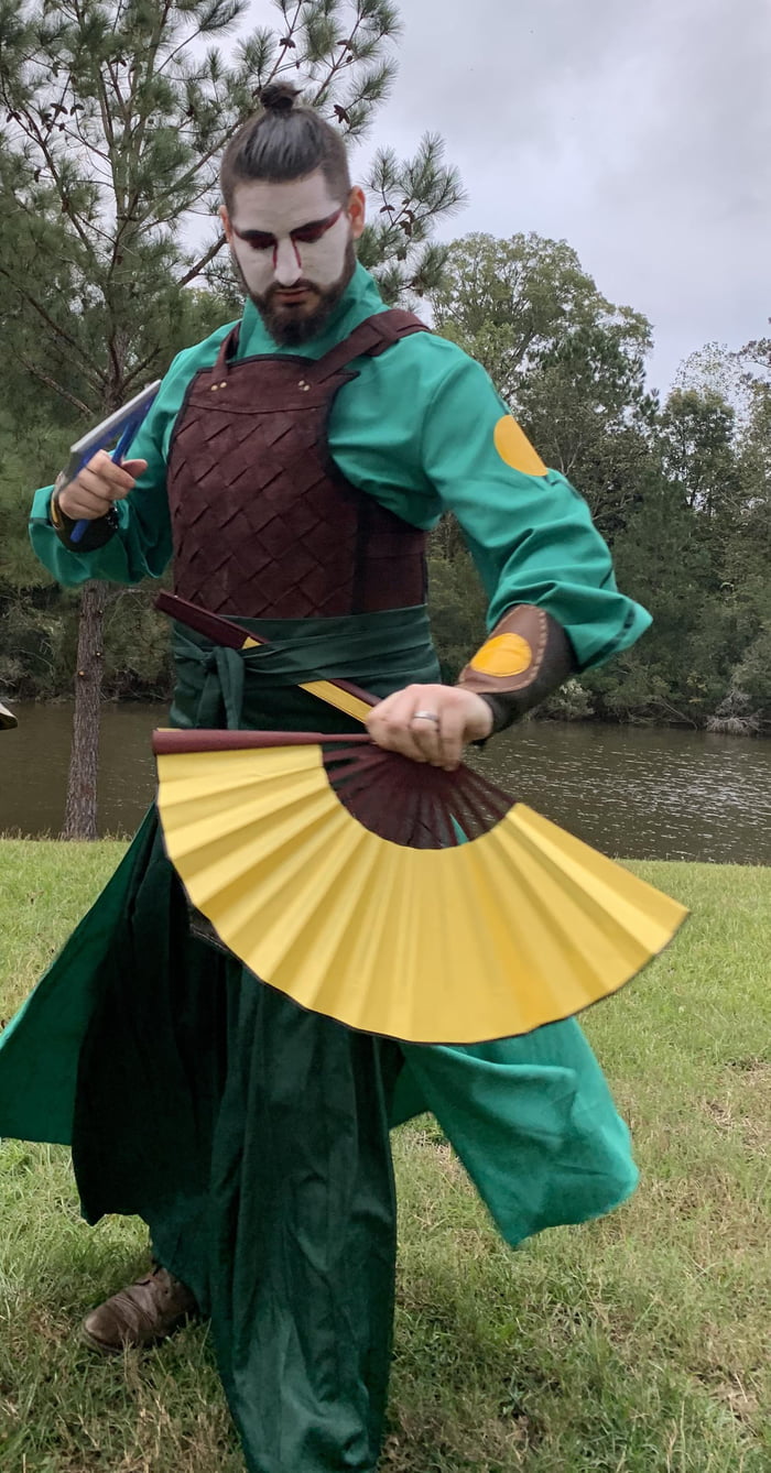 Sokka in Kyoshi Warrior armor for Halloween 2020! - 9GAG