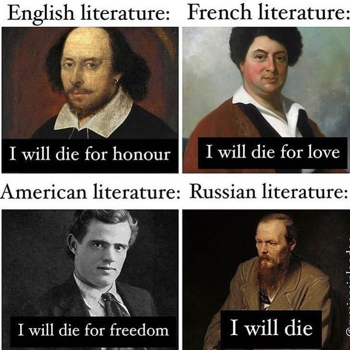 Russian Literature 9GAG