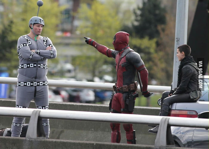 Let's take a moment to realize that how Colossus looked without CGI - 9GAG