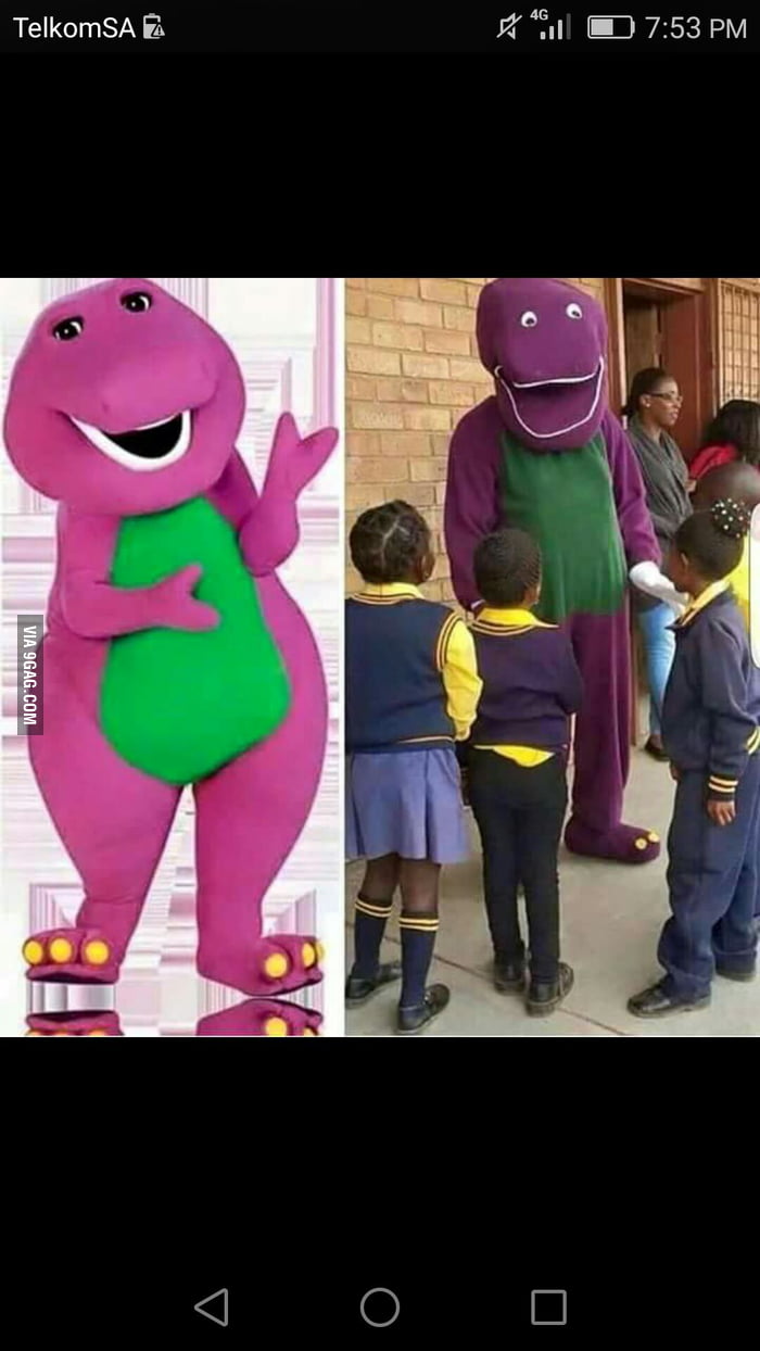 Barney had a stroke.. - 9GAG