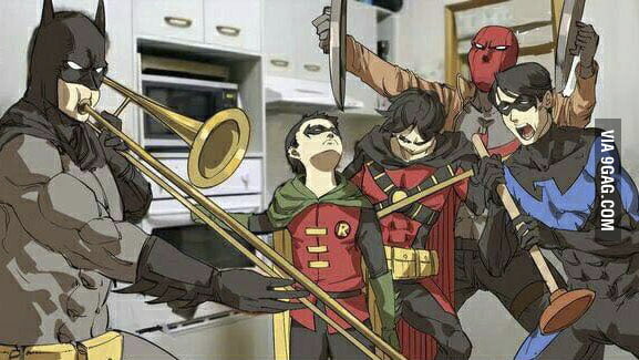 When Alfred isn't home - 9GAG