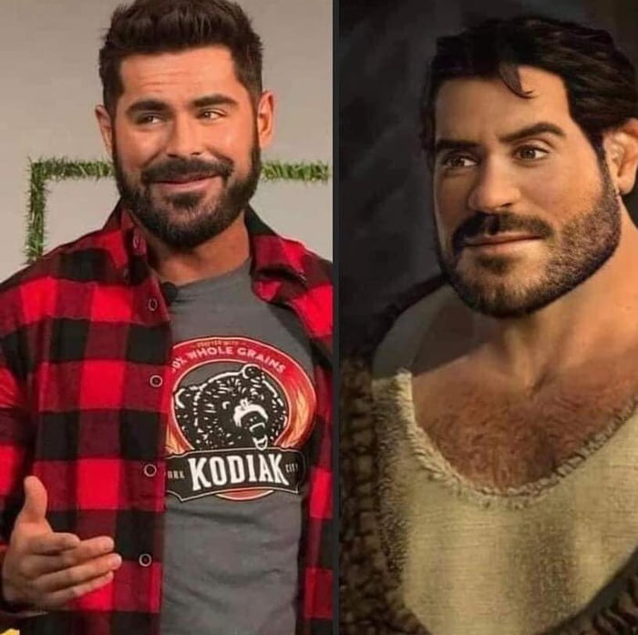 Zac Efron looks like Human Shrek - 9GAG