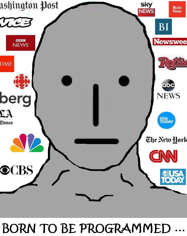 Vote blue no matter who npcs - 9GAG