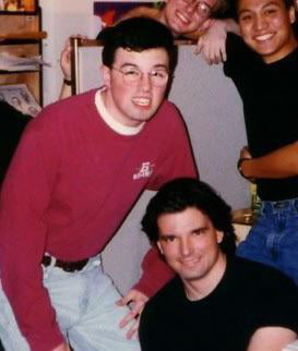 A young Seth MacFarlane and Butch Hartman working at Hanna-Barbera in ...