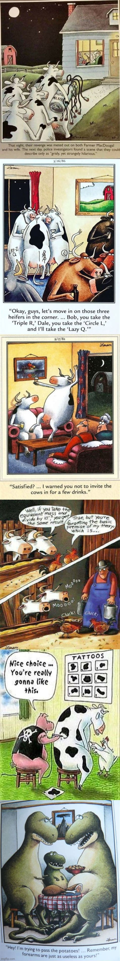 Gary Larson Cows 9GAG