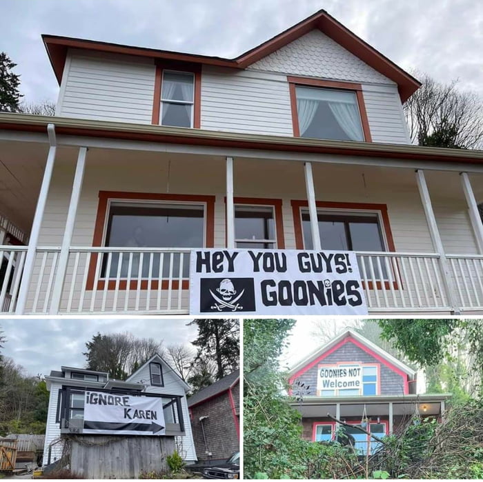 Somebody just bought the Goonies house in Astoria, Oregon, and wants