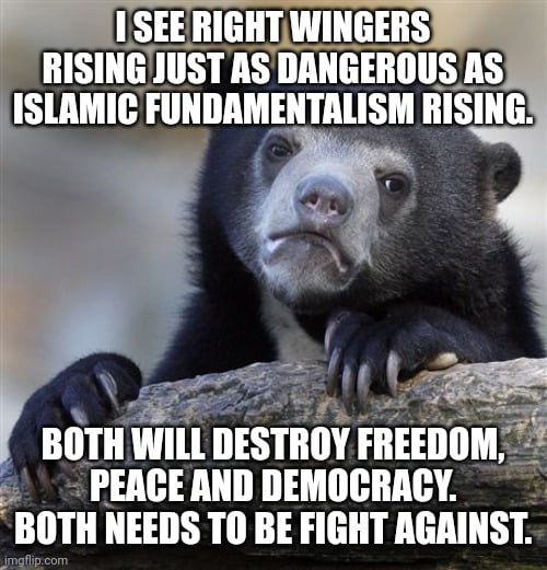 Both Sides Are On A Wrong Path. The People Hating Need To Be Elimimated ...