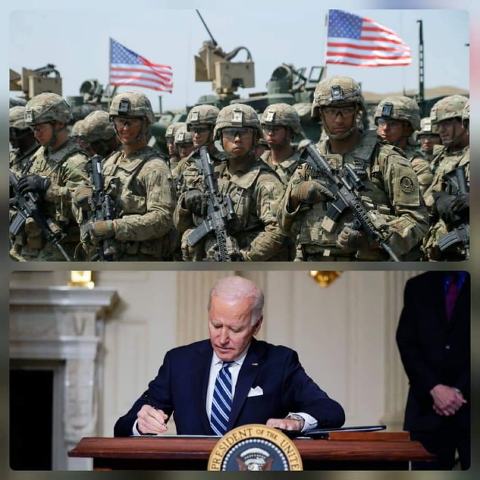 US President Biden Signed The 2024 US Military Budget Amounting To 886   AREqYB5 700b 