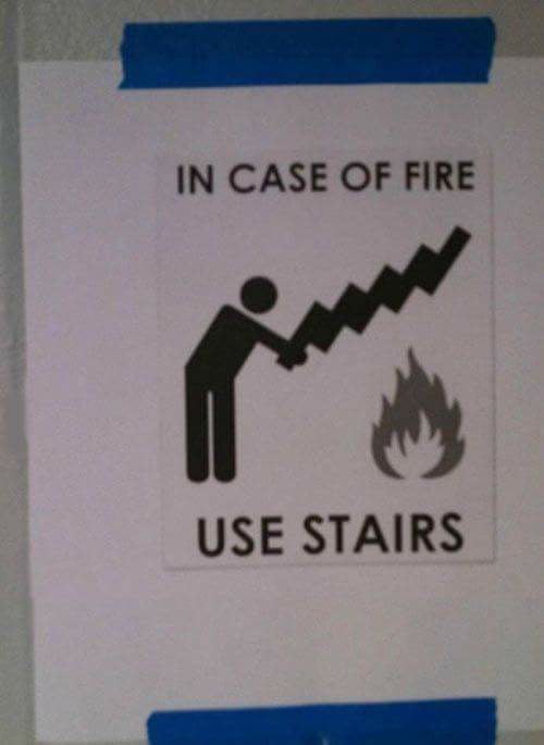 Fire Escape Instructions