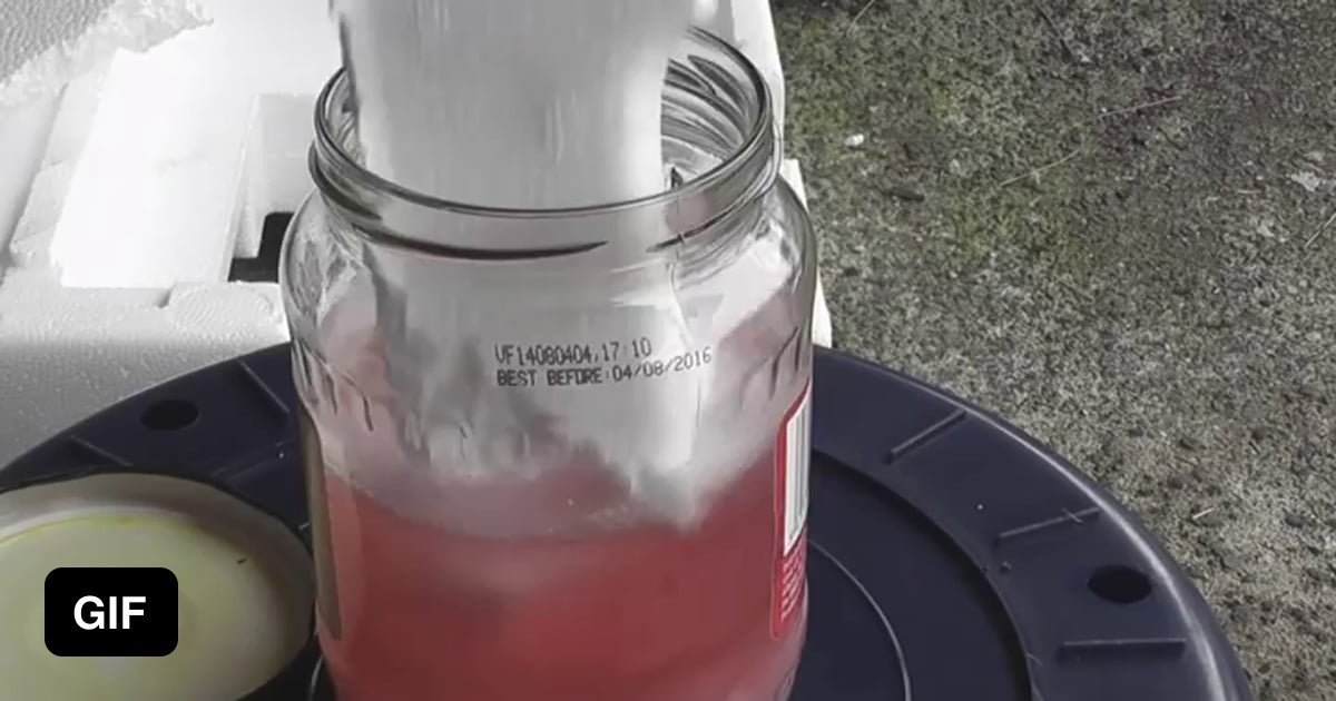 Styrofoam dissolving in gasoline 9GAG