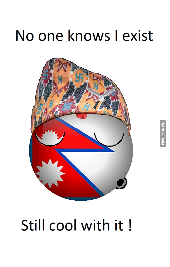 Cool guy Nepal country ball - 9GAG