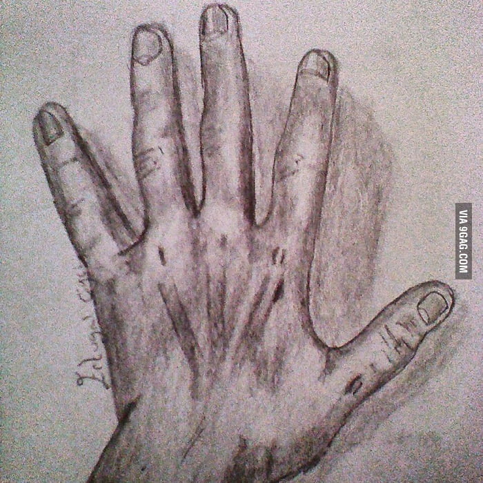 Drew my girlfriend what do you guys think? - 9GAG