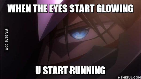Download Anime Glowing Eyes Meme | PNG & GIF BASE
