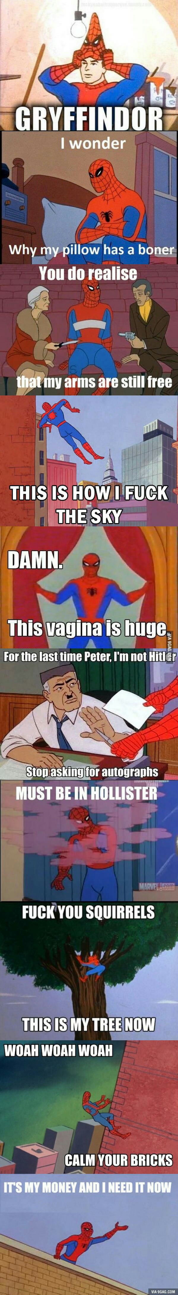 My favourite SpiderMan jokes 9GAG