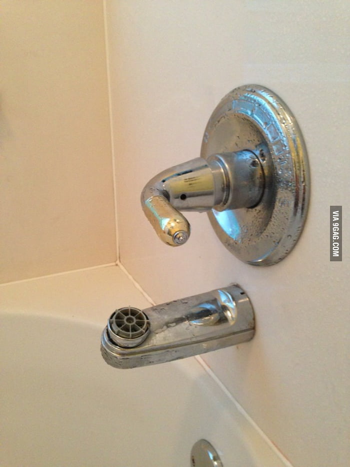 My Mom Asked Me To Fix The Leaking Faucet She Was Unimpressed 9GAG   ARQ6b6q 700b 