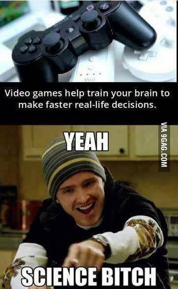 Gameing is good - 9GAG