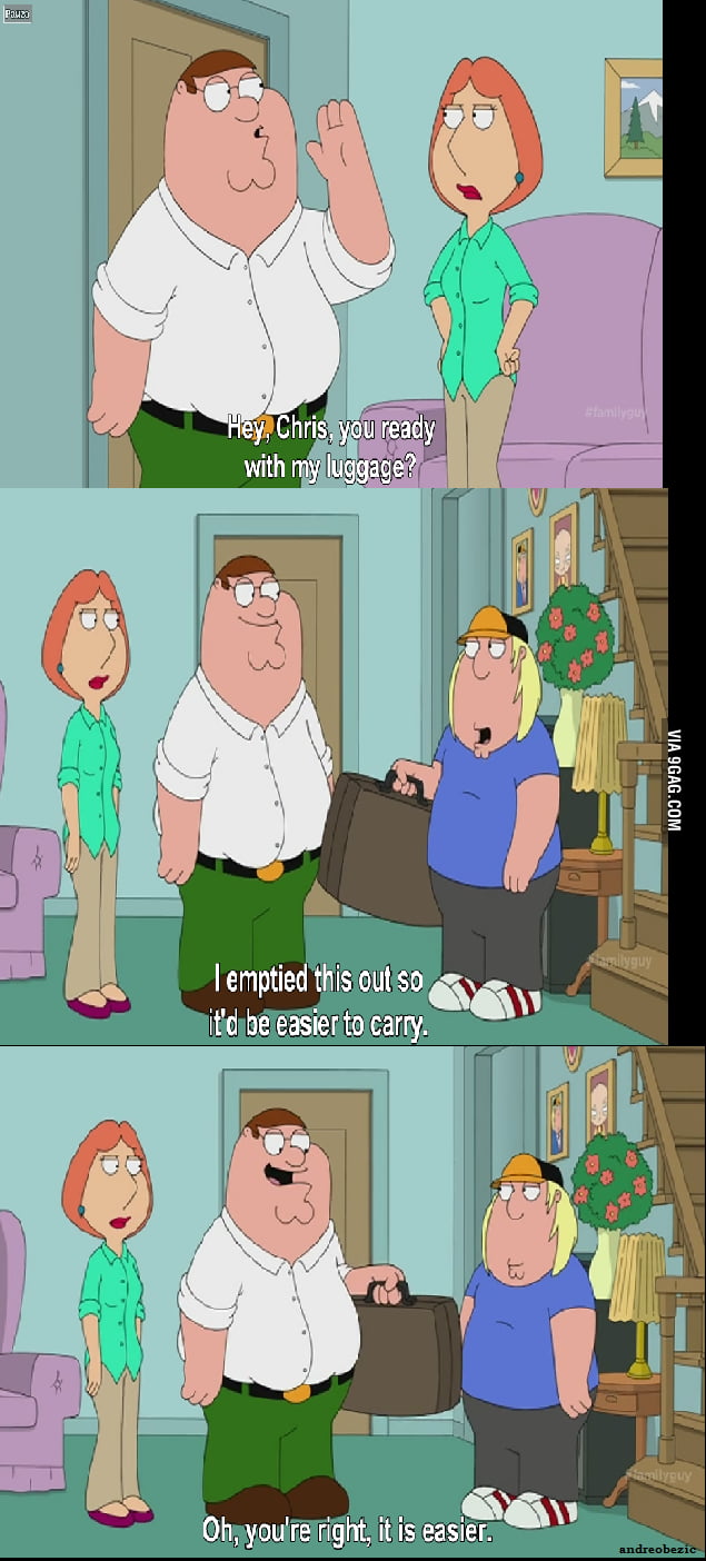 Family Guy Logic - 9gag