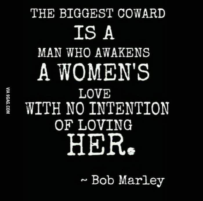 bob marley quotes about cowards