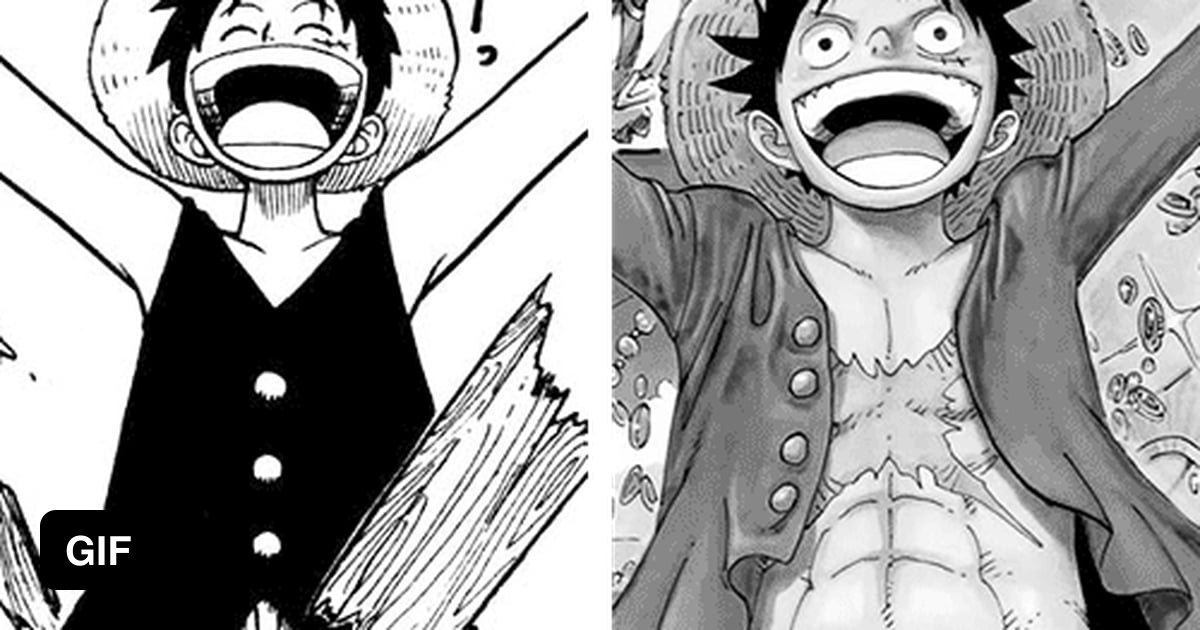 One Piece, Before and After Oda's Manga - 9GAG