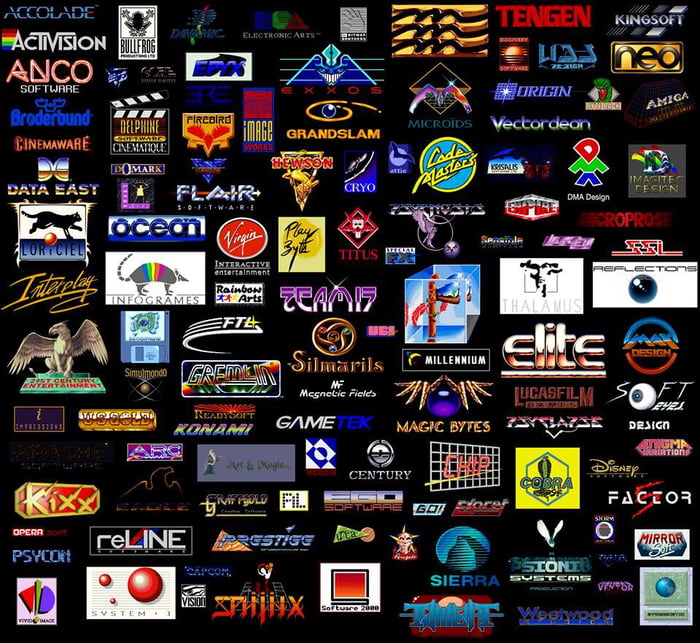 If you remember most of these logos you are probably over the age of 30