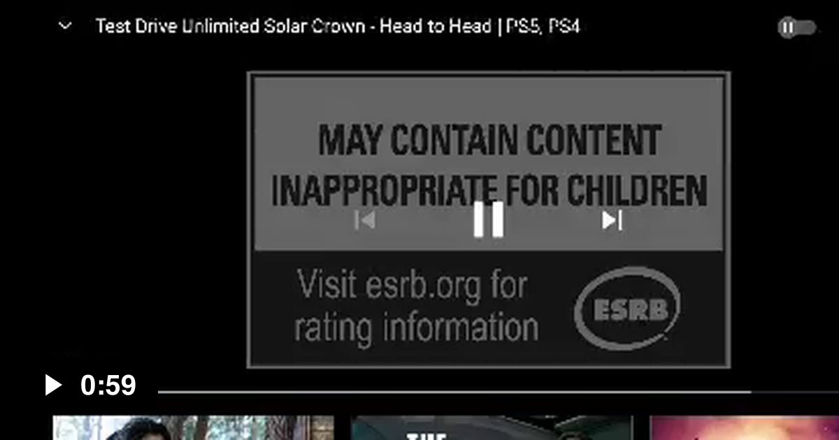 test drive unlimited solar crown age rating test drive unlimited solar crown age rating
