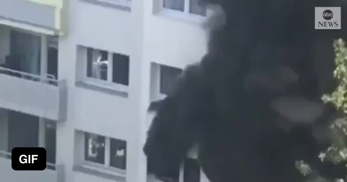 Two boys—ages 10 and 3–jumped 30 feet from a burning building in ...