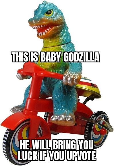 Baby Godzilla 9gag