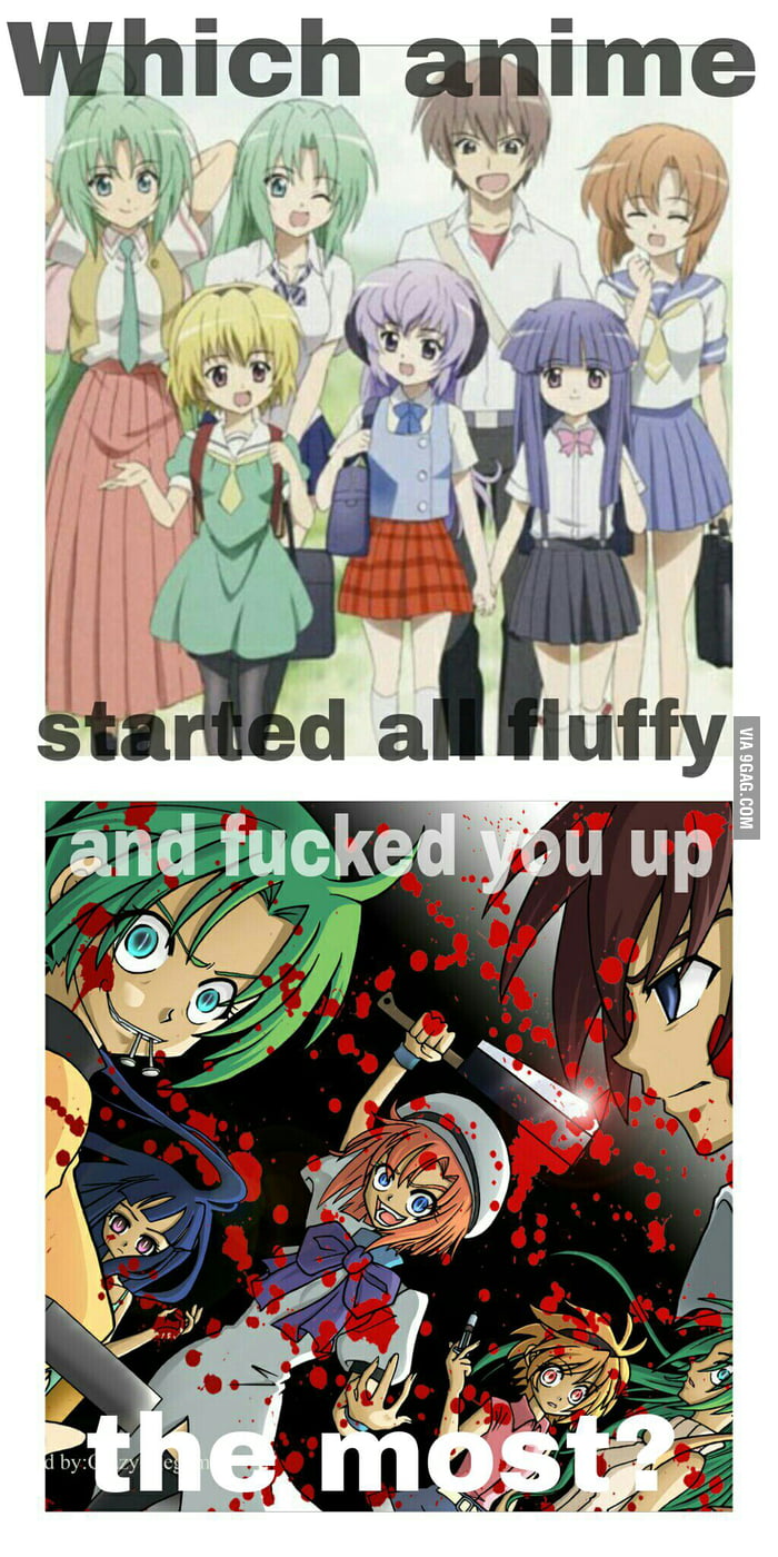 Higurashi no naku koro ni is definitely my 1 9GAG