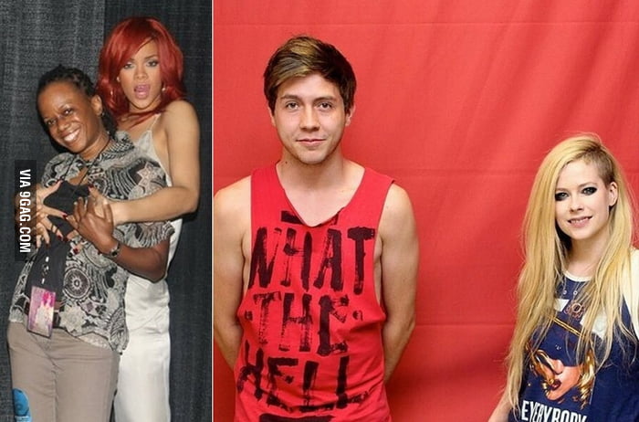 Meet And Greet With Rihanna X Avril Lavigne 9gag