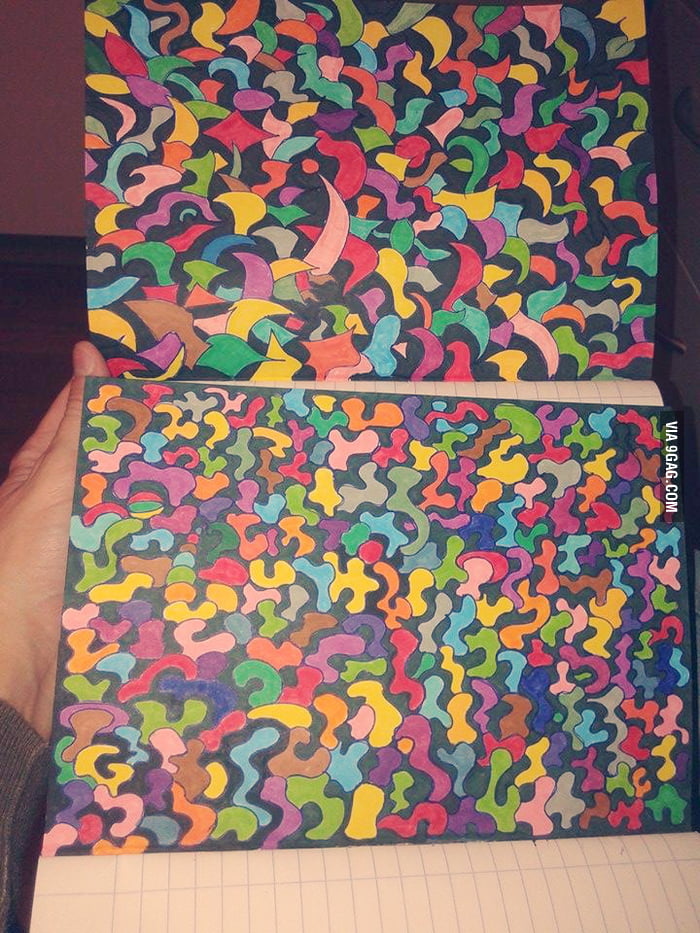 So I got a bit bored in class today.. - 9GAG