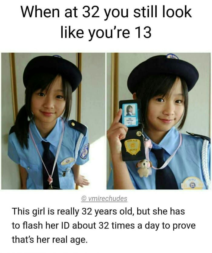 You can't be arrested if your police is loli - 9GAG