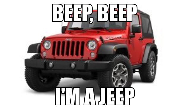 Beep Beep Im A Jeep Gag