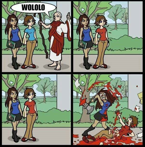 Roses are blue. Wololo. Roses are red. 9GAG