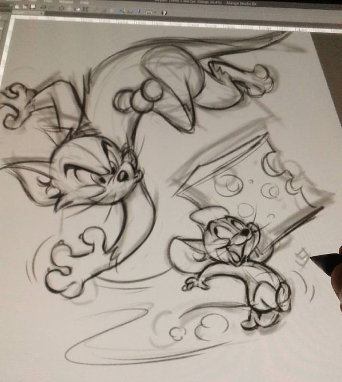 I M A Storyboard Artist In Tom And Jerry Tales If You Guys