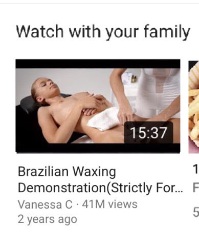 Brazilian Wax Demonstration