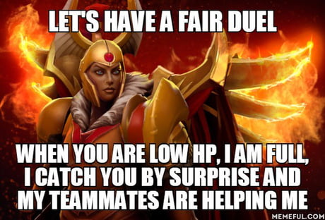 Not Even A Contest Most Honorable Hero In Dota 2 9gag