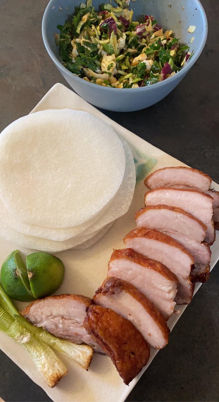 Homemade pork belly tacos with jicama wraps 9GAG