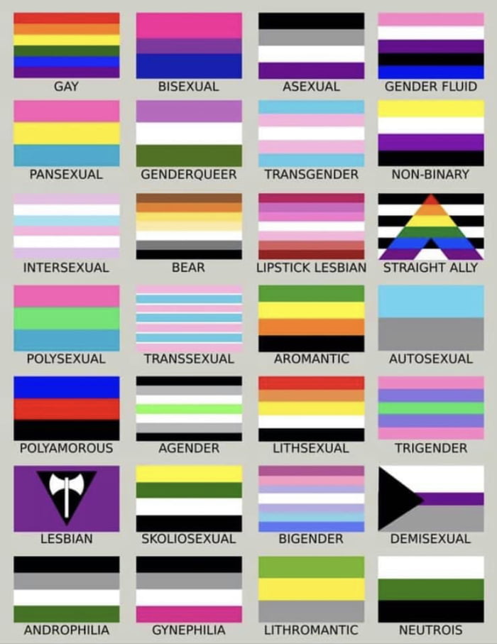 All the sexual flags… i expect gold comments - 9GAG