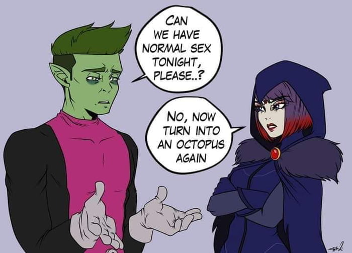 That Is Why She Loves Beast Boy 9gag