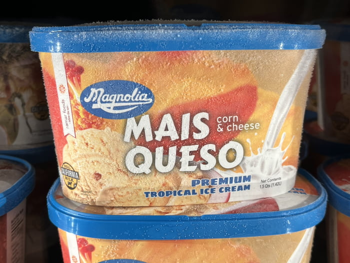 Corn and Cheese Ice Cream 9GAG