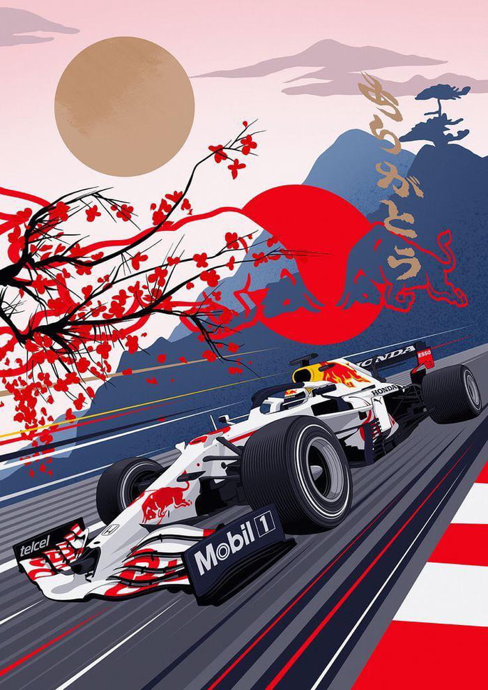 F1 Red Bull Japanese Wallpaper 9gag