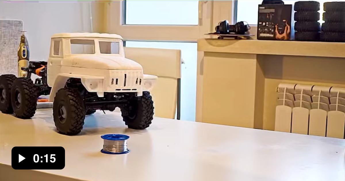 Incredibly realistic RC truck suspension by Superscale 2020 9GAG