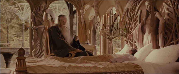 You are in the house of Elrond. And it is ten o’ clock in the morning ...